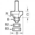 B'GUIDED OVOLO 9.5MM RAD 3.2MM STEP