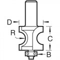 GUIDED STAFF BEAD 12.7MM RAD