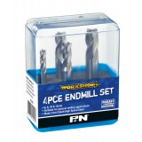 ENDMILL SET 4PCE P&N WORKSHOP