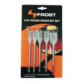 5PC SPADE BIT SET        FROST