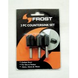 3PC COUNTERSINK SET      FROST