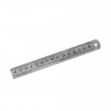 RULER STAINLESS STEEL 6' (150mm)