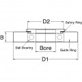 ALLOY GUIDE RING 90X15.0X55