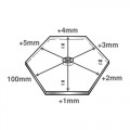 TEMPLATE 1.0MM OFFSET TRENCH BASE